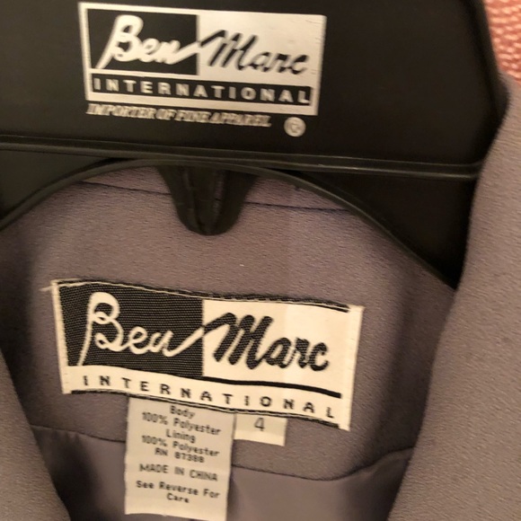 Beau Marc Grey Skirt Suit. - Picture 2 of 5